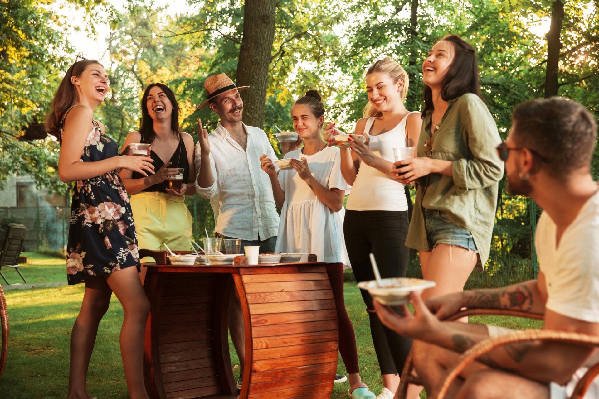 Birthday party picnic